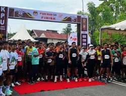 Sambut Pemilu 2024, Ribuan Peserta Ikut Fun Run 5K