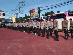 Kapolres Luwu Utara Pimpin Apel Serpas Personel BKO Polda Sulsel dalam Rangka Pam TPS Pemilu 2024