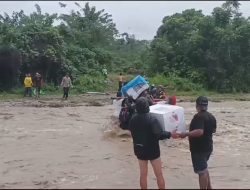 Perjuangan Tak Kenal Lelah: Petugas PAM TPS Tni -Polri Menembus Wilayah Terpencil di Kecamatan Rampi, Kabupaten Luwu Utara