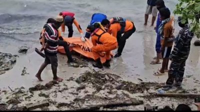 Tim SAR Gabungan Temukan Korban KM Yuiee Jaya 2 Terdampar di Pantai Kayuadi Selayar