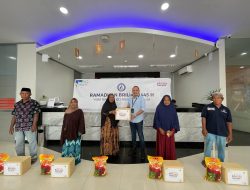 BRI Cabang Selayar Bagikan Sembako Ramadhan YBM BRILIaN guna Membantu Masyarakat Kurang Mampu