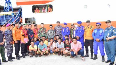 Korban Kapal Tenggelam Yuiee Jaya II di Terima Pemkab Selayar