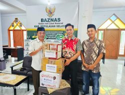 Baznas Selayar, Kembali Terdepan Dalam Bantu Korban Laka Laut