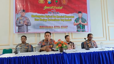 Polda Sulsel Gelar Jumat Curhat Di Gowa, Warga Keluhkan Balap Liar 