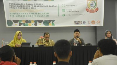 Abdul Wahid Pahamkan Masyarakat Soal Pelayanan PDAM Makassar
