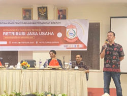 Kasrudi menghadirkan dua narasumber dalam sosialisasi Peraturan Daerah (Perda) Nomor 1 Tahun 2022