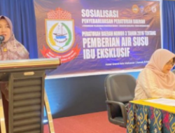Fatma Wahyuddin Harap Orang Tua Prioritaskan ASI Eksklusif Pada Bayi