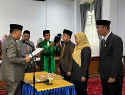 Dua Pejabat Eselon II Dilantik, Bupati Basli Ali, Tekankan Ciptakan Inovasi Yang Tidak Menyulitkan Masyarakat