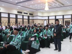 118 JCH Selayar Tiba di Asrama Haji Sudiang Makassar