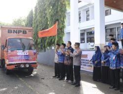 Lepas Bantuan Kemanusiaan Warga Kepulauan Selayar Untuk Korban Bencana Banjir dan Longsor