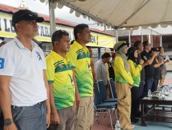 Kapolres Luwu Utara Hadiri Pembukaan Open Tournament Bola Voli Indoor Putra/Putri Bupati Cup VI Tahun 2024