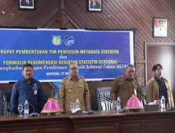 Dinas Komunikasi, Informatika, Statistik dan Persandian (Diskominfo SP) Bentuk Tim Penyusun Metadata Statistik