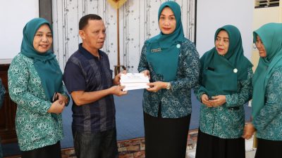 TP PKK Selayar Salurkan Bantuan Kepada Masyarakat Korban Kebakaran Di Takabonerate