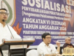 Mario David Gelar Sosialisasi Perda Tentang Pencegahan dan Penanggulangan Bahaya Kebakaran
