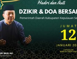 Pemkab Selayar Undang Umat Muslim Dzikir dan Doa Bersama Jelang Pemilu