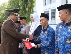 Kajari Selayar Ikuti Upacara Harlah Pancasila 2024 dan Launching 10 Juta Bendera