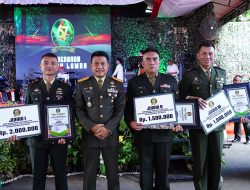 Kodim 1422/Maros Raih Juara 3 Lomba Video Menanam Pohon dalam Rangka HUT Kodam XIV/Hasanuddin ke-67