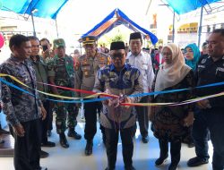 PJ Sekda Luwu Utara Hadiri Peresmian Gedung Sarana Olahraga di Desa Patoloan