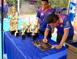 Peresmian Lapangan dan Pembukaan Turnamen Bola Voli Putri di Sabbang Raya