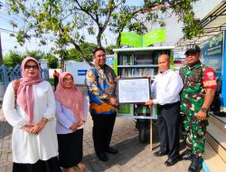 Bupati Maros Launching Perpustakaan Motor Keliling yang Digagas TNI AD