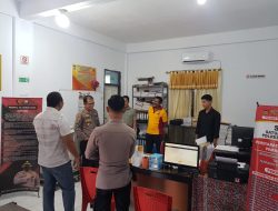 Kunjungi Polsek Benteng, Kapolres Selayar Atensi Kesiapsiagaan dan Pelayanan Kepada Masyarakat