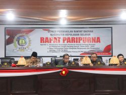Wakil Bupati Selayar Hadir Dalam Paripurna Penyerahan RPJPD 2025-2045