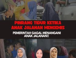 Pinrang Tidur ketika Anak Jalanan Mengemis Oleh: AlNaKhus