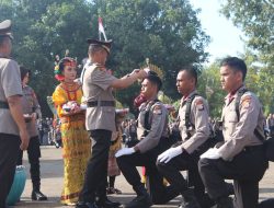 Wakapolda Sulsel Pimpin Upacara Pembukaan Pendidikan Pembentukan Bintara Polri Gel.II T.A. 2024