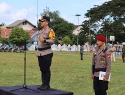 Kapolres Selayar Tegaskan 3 Komitmen, Dalam Apel Gelar Pasukan Ops Mantap Praja Pallawa 2024