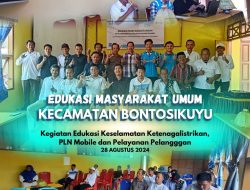 Penghujung Agustus PLN ULP Selayar Kembali Edukasi Masyarakat Umum