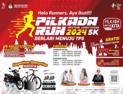 Hadiah Jutaan Rupiah, KPU Luwu Utara Akan Gelar Pilkada Run 5K