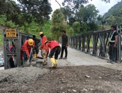 MDA Lakukan Normalisasi Akses Jalan dan Jembatan di Latimojong