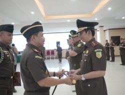 Kajati Sulsel Agus Salim Lantik Kajari Bulukumba dan Kajari Selayar