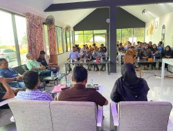 Sosialisasi Pengawasan Partisipatif Panwascam Bontomanai Memasuki Tahapan Kampanye Oleh Sentra Gakkumdu Kepulauan Selayar