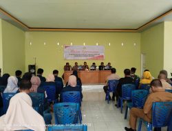 Sambut Pemilukada 2024, Pemerintah Kecamatan Buki Gelar Rakor Pengawasan Partisipatif