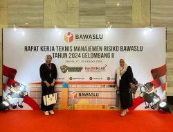 Kasubag Pengawas dan Humas Bawaslu Selayar Ikuti Rapat Kerja Teknis Manajemen Risiko Bawaslu Tahun 2024 Gelombang II