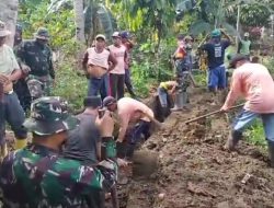 Karya Bhakti Pembersihan Drainase di Desa Bakka, Kecamatan Sabbang