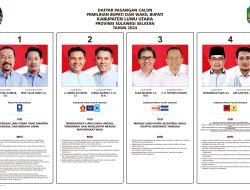 Ini, Daftar Pasangan Calon Bupati dan Wakil Bupati Luwu Utara 2024