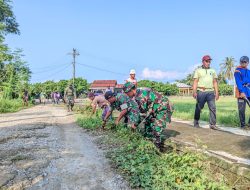 Karya Bhakti Pembersihan Drainase di Desa Batu Alang Kecamatan. Sabbang Selatan Berjalan Lancar