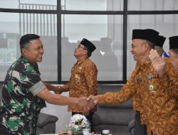 Danrem 031/Wira Bima Jalin Silaturahmi dari PEPABRI Provinsi Riau