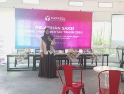 Andi Nastuti Paparkan Materi Penting dalam Pelatihan Saksi yang Digelar Bawaslu Selayar