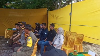 Ketua Bawaslu Monitoring Kesiapan TPS di Beberapa Kecamatan Daratan Kabupaten Kepulauan Selayar