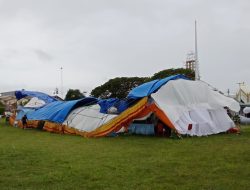 Cuaca Ekstrem Mulai Landa Kepulauan Selayar, Tenda Acara Jambore PKK Rubuh Diterjang Angin dan Hujan