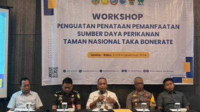 Workshop Penguatan Pengelolaan Sumber Daya Perikanan Berkelanjutan di Taman Nasional Takabonerate