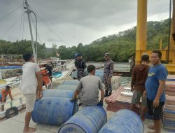 Pengawasan TNI AL: Temukan Kapal Tradisional Bermuatan BBM Melebihi Kapasitas Tanpa Alat Keselamatan di Selayar
