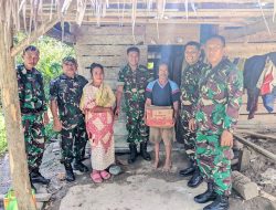 Pemberian Bingkisan Natal dan Tahun Baru 2025 Oleh Danramil 1403 -09/Sabbang