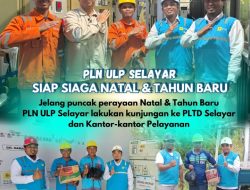 PLN ULP Selayar Siap Siaga Sambut Natal dan Tahun Baru