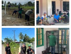 Mahasiswa KKN 76 UIN Alauddin Makassar (UINAM) Desa Cipotakari Gelar Jumat Bersih Untuk Melanjutkan Program Pemerintah Daerah Sidrap