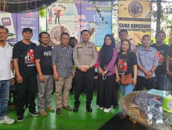 Pererat Sinergi, Kanit Regident Polres Luwu Utara Ngopi Bareng Jurnalis Kawasan