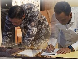 MDA dan Pemda Luwu Tandatangani Perjanjian Sewa Aset Daerah untuk Jalan Pertambangan
